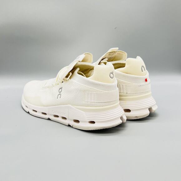On Shoes Mens 10.5 White Mesh Cloudnova CloudTec Road Running Athletic Sneakers main image 6